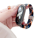 Sports Strap with Adjustable Buckle Solo Loop Elastic Watchband for Mi8-22