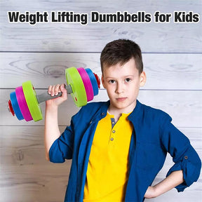 Adjustable Barbell Toy Set for Kid Pretend Play Exercise-36cm