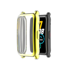 TPU Frame Soft Slim Cover Watch Case For Huawei Honor ES-Gold