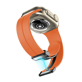 Magnetic Sports Band with Quick Release Soft Silicone for Apple Watch-12