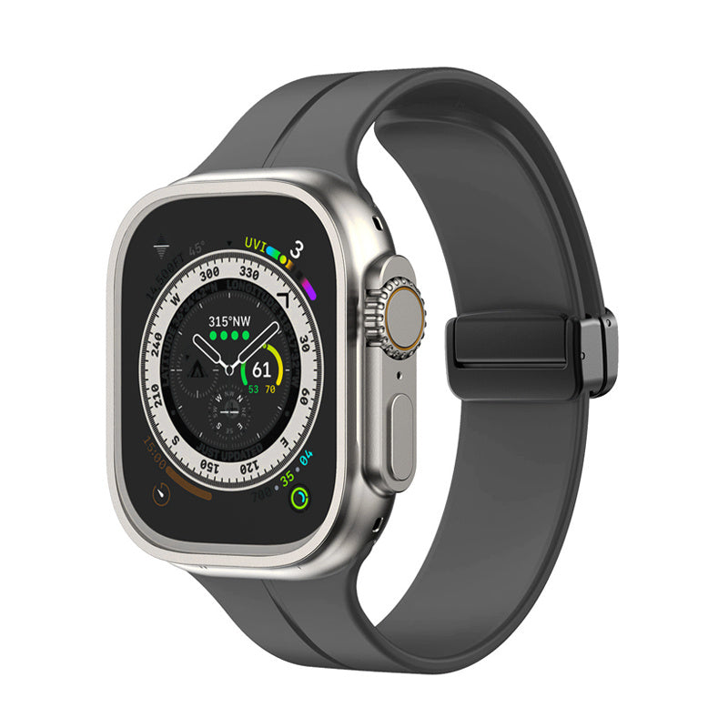 Magnetic Sports Band with Quick Release Soft Silicone for Apple Watch-13