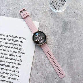 Sports Watch Strap Wave Pattern for Samsung Gear S2 Huawei Watch GT-LightPink