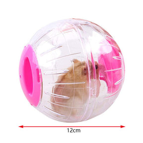 Cute Hamster Running Ball Silent Exercise Wheel-Red