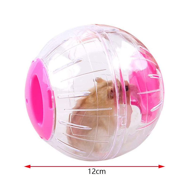 Cute Hamster Running Ball Silent Exercise Wheel-Red