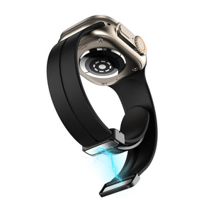 Magnetic Sports Band with Quick Release Soft Silicone for Apple Watch-3