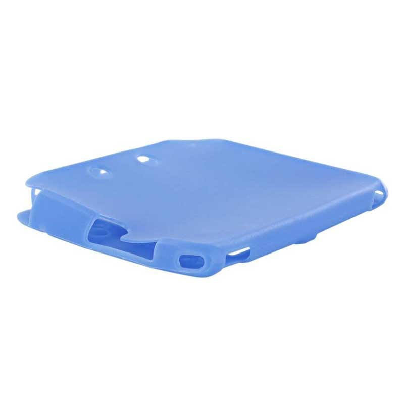 Protective Soft Silicone Rubber Skin Case Cover for Nintendo 2DS-Blue