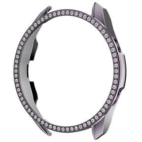 Bling Diamond Frame PC Cover For Galaxy Watch 3 41MM/45MM-Gray