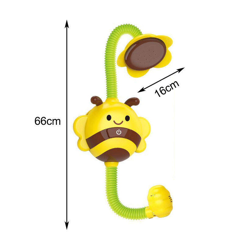 Baby Bath Toys Electric Bee Spray Water Shower for 18 Months and Up