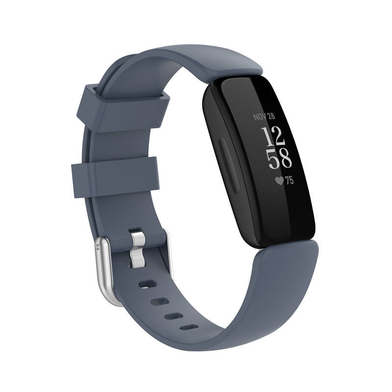 Sport Strap For Fitbit Inspire 2 Silicone Loop Smart Watch Accessories-Gray