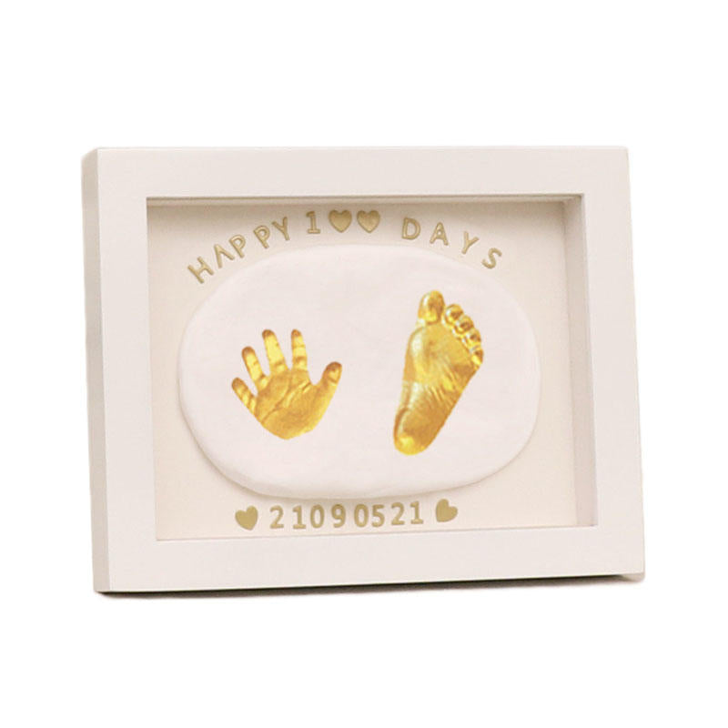 8in Baby Handprint Footprint Ornament Keepsake Maker Kit