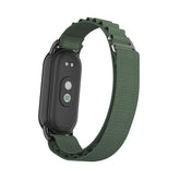 Nylon Sports Strap with Adjustable Metal G-hook for Mi 8 Watch-Green B