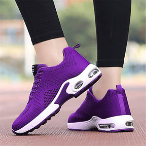 Women Casual Shoes Lightweight Athletic Walking Sneakers-Purple