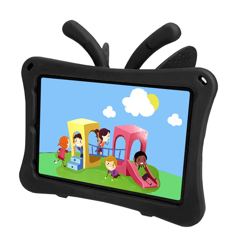 iPad Case For iPad Mini 6 Cartoon 3D Butterfly EVA Proof Shockproof Case with Bracket-Black