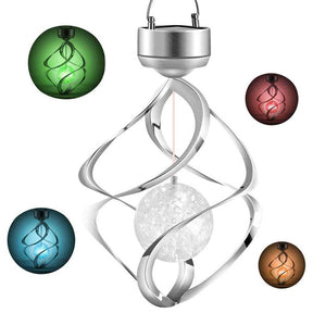 Solar Lights Wind Chimes LED Lights Colour Changing Hanging Light for Yard Patio Balcony Lawn