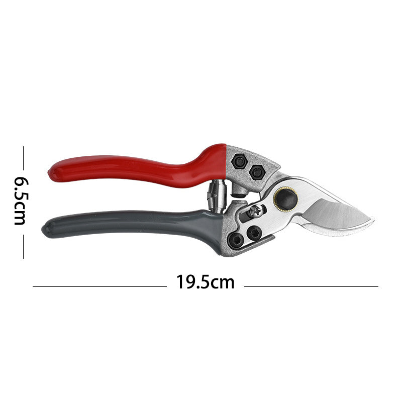 Garden Pruning Shears,Professional Garden Scissors Garden Clippers Garden Tools -Red Grey