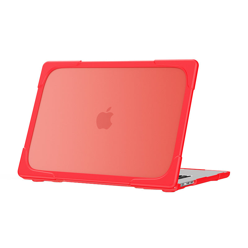 Anti Fall Case Breathable Compatible with Macbook Air 15 2023 A2941-Red