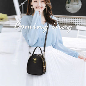 Small Crossbody Bags Stylish Ladies Handbags Wallet-Black