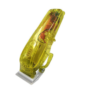 Clear DIY Back Housing Transparent Back Cover for Wahl 5-Star Series Magic Clipper Cordless 8148-Yellow