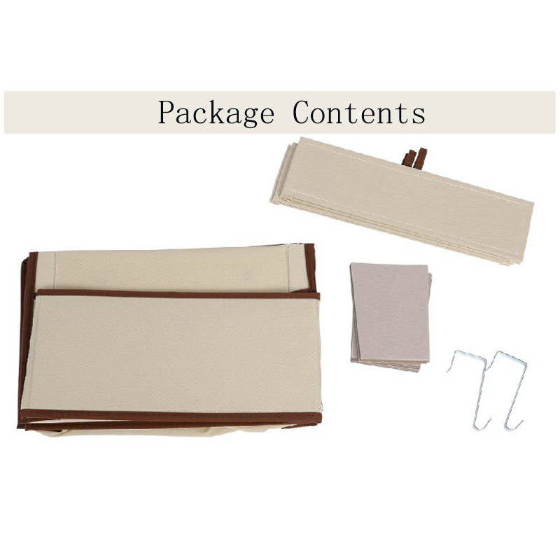 Over Door Wall Mount 4 Clear Window Pocket Organizer