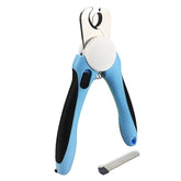 Dog & Cat Pets Nail Clippers and Trimmers - with Safety Guard to Avoid Over Cutting-Blue