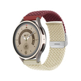 20mm Braided Watchband Fashion Color Matching for Samsung Huawei Watch-10