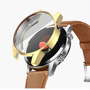 TPU Soft Slim Fall Prevention Full Cover Watch Case For Huawei GT2 46MM-Gold