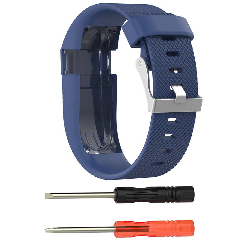 Watch Band For Fitbit Charge HR Smart Watch Replacement Accessories-Dark Blue
