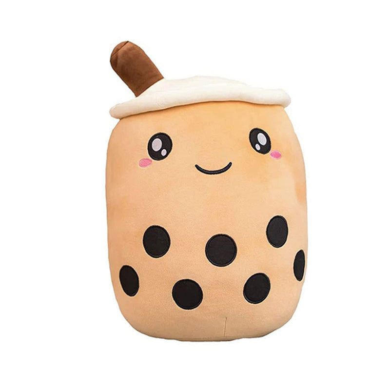 Bubble Tea Milk Tea Pillow Plush Doll Cute, Plush Toy for Kids, Adults, Boba Lover