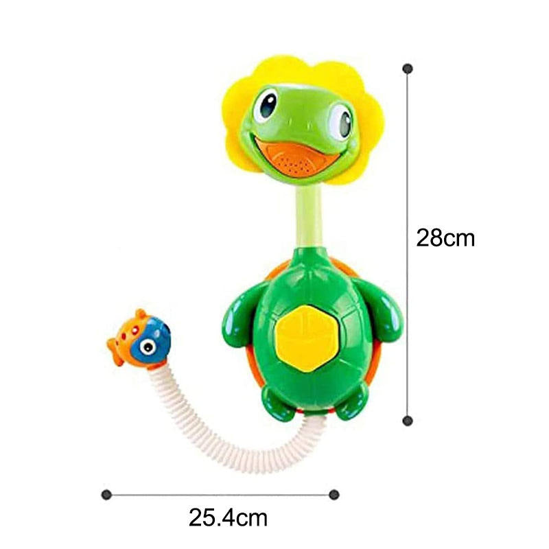 Baby Bath Toys Turtle Hand Shower for Age 18 Months and up