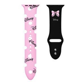 Soft Silicone Cartoon Minnie Mouse Bands for Apple Watch Series SE/6/5/4/3/2/1-C13