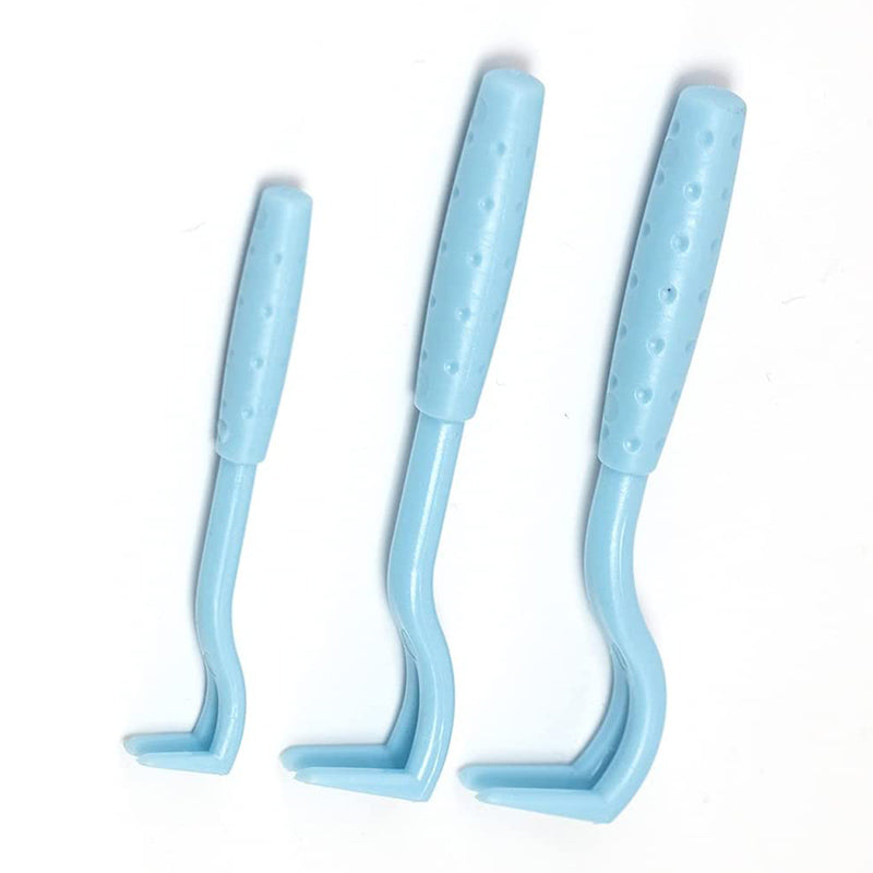 3 Pack Tick Removal Tool for Dogs Cats and Humans Removes Entire Head Body-Blue