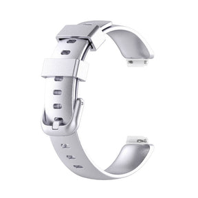 Sport Strap For Fitbit Inspire 2 Silicone Loop Smart Watch Accessories-Silver