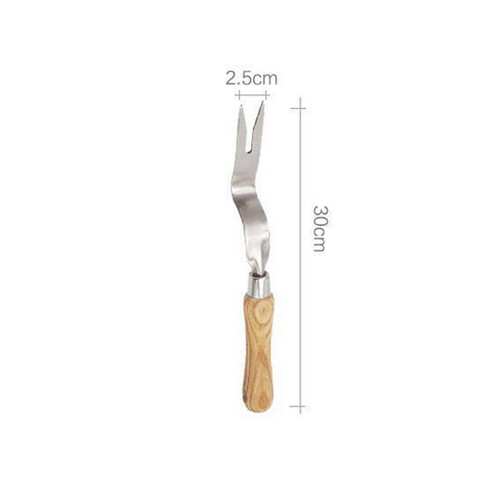 30cm Garden Hand Weeder Tool Household Stainless Steel Shovel for Planting Gardening Tools Thickening Shovel Soil Rake