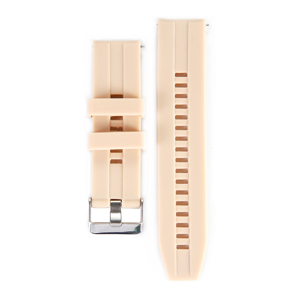 22MM Silicone Watch Bands Quick Release Strap Replacement Wristband For Huawei GT/Huawei GT 2 For Women-Khaki
