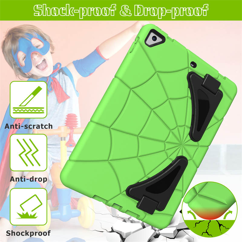 Spiderman iPad Case for iPad 6th/5th Generation 2018/2017-GreenBlack