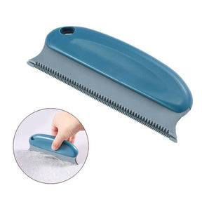 Pet Hair Remover Brush Cat Hair Controller for Cleaning Carpet Sofa Home Furniture-Dark Blue