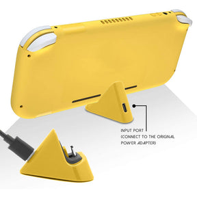 Charging Dock with Type C Port for Nintendo Switch lite-Yellow