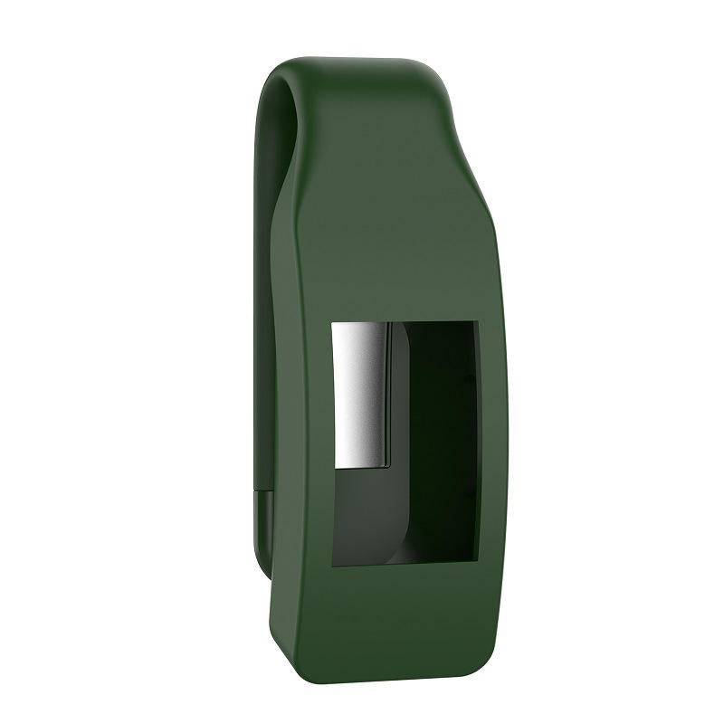 Clip Holder Replacement for Fitbit Inspire HR Soft Silicone Sport Wireless Strap Accessories for Fitbit Inspire HR For Fitbit Inspire HR-Army Green