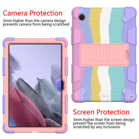 Samsung Tablet Case For Galaxy Tab A8 10.5inch 2021 (SM-X200/SM-X205/SM-X207)-RainbowRoseGold