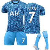 Hotspur F.C. Second Away Jersey 2022-23 SON #7 Soccer Jersey Kids Adult Jersey Kits