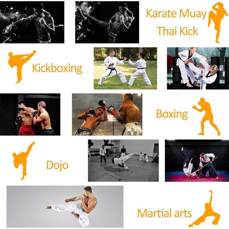 Boxing Curved Focus Punching Mitts Thickening Leatherette Training Hand Pads for Karate Gym