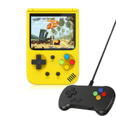 500 in 1 Classic Handheld Game Console 3.0 Screen Supports TV Connection & Two Players-Yellow