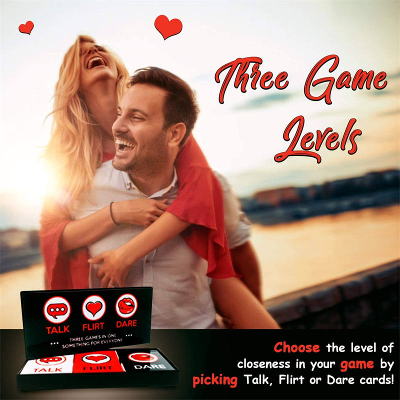 Talk, Flirt, Dare! Fun and Romantic Game for Couples: onversation Starters, Flirty Games and Cool Dares