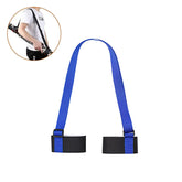 Adjustable Skiing Pole Handle Strap Nylon Carrier Ski Strap-Blue