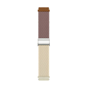 20mm Braided Watchband Fashion Color Matching for Samsung Huawei Watch-5