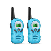 2 Pcs Walkie Talkies for Kids 22 Channels Outdoor Adventure Gear-Blue