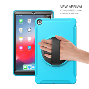 Spider Man 3-Layer Heavy Duty Tablet Case For Samsung Tab A 10.1 inch 2019 T510/T515-Light Blue