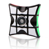 Fidget Spinner 1X3X3 Speed Cube Puzzle Toys for Kids Audlts-Black