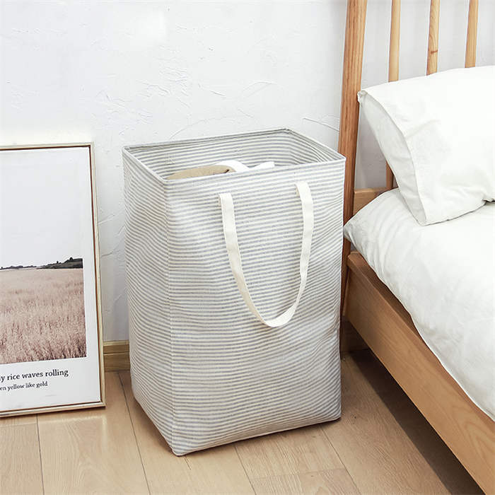 72L Freestanding Laundry Hamper Collapsible Large Clothes Basket with Easy Carry Extended Handles for Clothes Toys