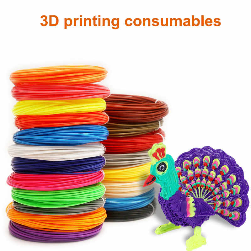 3D Printing Pen PCL Filament 1.75mm Each Color 5m Random Color